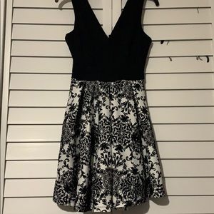 Black and white dress by Haute Monde